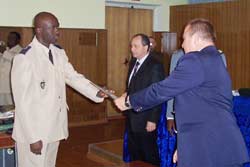 На днях дипломы Кременчугского летного колледжа получили пилоты из Сенегала