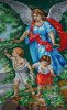 Вышитая картина «Двое детей у обрыва (Ангел-хранитель)»