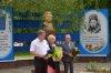 Дочь Александра Билаша и местные руководители на открытии памятника композитору