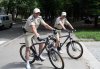 В Кременчуге милиционеров посадили на велосипеды