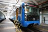 Крюковский опытный поезд метро проходит испытания в Киевском метрополитене