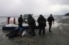 Рыбаков с оторвавшейся льдины в Кременчугском водохранилище спасли