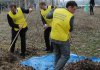 Кременчугская молодёжь сегодня убирала парк культуры и отдыха «Приднепровский»