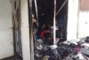 В Кременчуге на рынке сгорел торговый контейнер