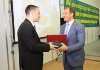Кременчуг получил кубок и диплом победителя конкурса «Населённый пункт наилучшего благоустройства и поддержки общественного порядка» за 2012 год»