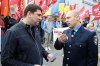 Начальник УМВД Украины в Полтавской области провёл в Кременчуге приём граждан и пообщался с митингующими