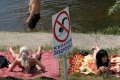 СЭС продлила запрет на купание на Центральном городском пляже и на пляже в парке «Воинов-интернационалистов»