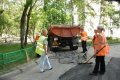 В Крюковском районе продолжается ямочный ремонт дорог