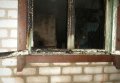 В Глобинском районе горел частный жилой дом