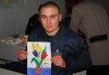 К празднику весны в Кременчугской воспитательной колонии провели мастер-класс по рисованию цветов