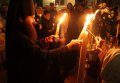 Кременчужане зажгли свечи от Благодатного огня из Иерусалима
