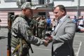 Бойцам роты специального назначения «Кременчуг» вручили удостоверения участников боевых действий
