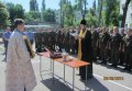 Новобранцев воинской части №3059 Нацгвардии Украины благословили на военную службу