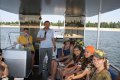 Водная милиция Кременчуга провела экскурсию для воспитанников милицейского лагеря
