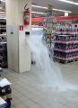 Потоп в кременчугском супермаркете после ливня (видео)