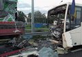 В ДТП на Полтавщине один человек погиб, 8 получили травмы (фото)