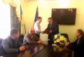 В налоговой Кременчуга поздравляли с праздником защитника Украины