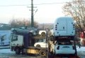 В Кобеляках спасатели и полицейские помогли водителю застрявшего грузовика
