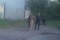В Кременчуге полиция задержала на улице обнажённую женщину (видео)