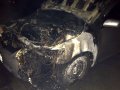 В Полтаве подожгли автомобиль «Тойота Королла»