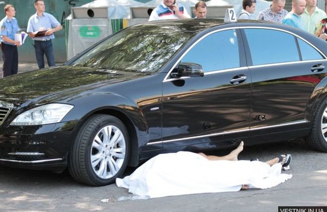 Убийство Олега Бабаева. Фото: Дмитрий Бабец, vestnik.in.ua